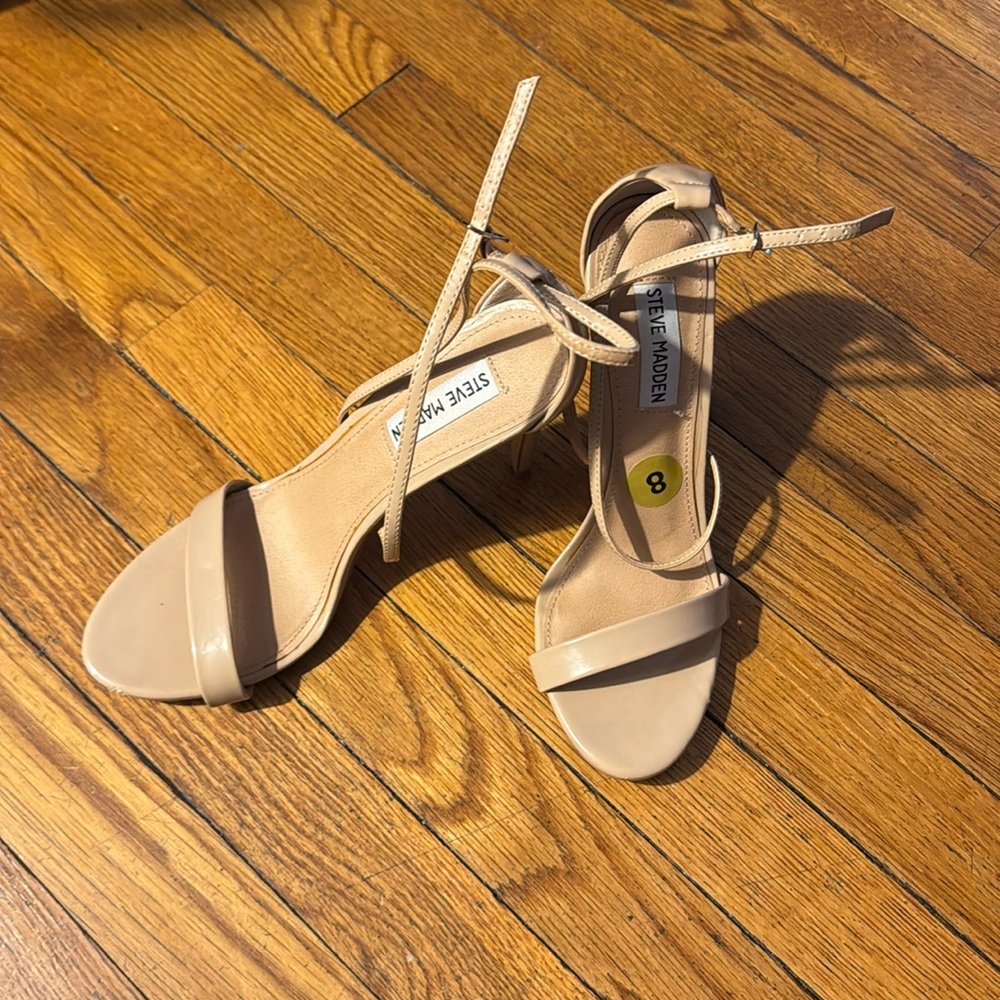 Beige heels-Steve Madden
